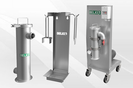 Inline magnetic filter